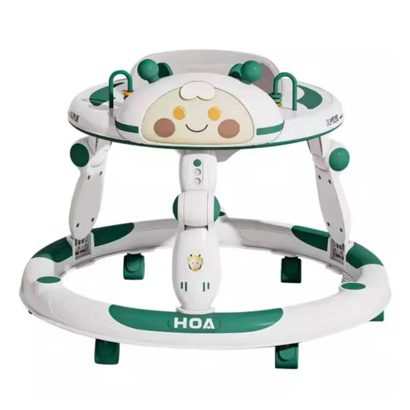 Trotteur multifonctionnel d'apprentissage pour bébé 4 en 1 - En plastique - Avec musique - Pour bébé de 0 à 3 ans - 20 KG