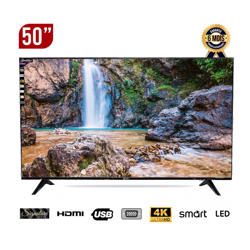 Smart TV Signature 50 pouces -  50FX81UHD-SGTV- Android TV - 4K | Glotelho Cameroun