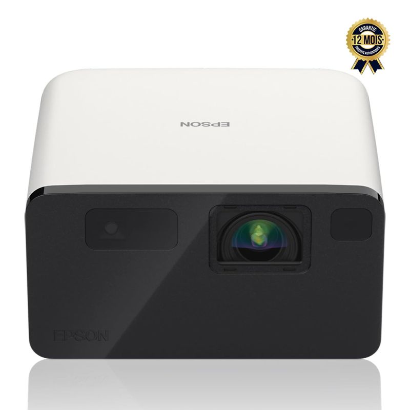 Vidéoprojecteur Laser 3LCD Full HD - Epson - EF-21 EpiqVision Mini - Google TV & Netflix - EpiqSense Automatique - Dolby Audio 10W - Projection 360° - Garantie 12 mois