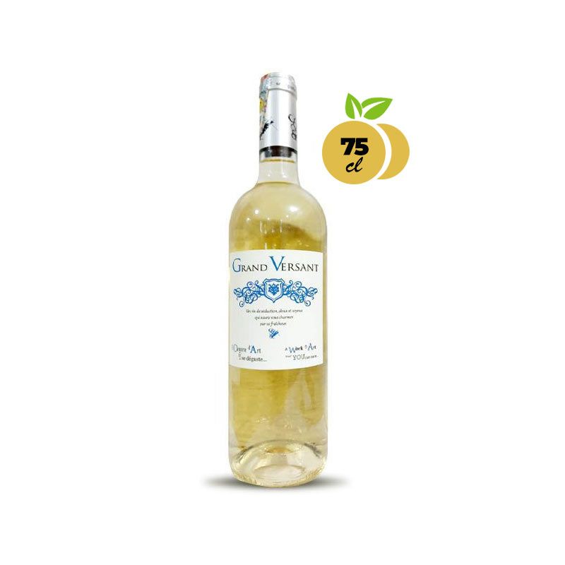 Vin blanc Grand Versant - 75cl  - (Prix en fcfa) | Glotelho Cameroun