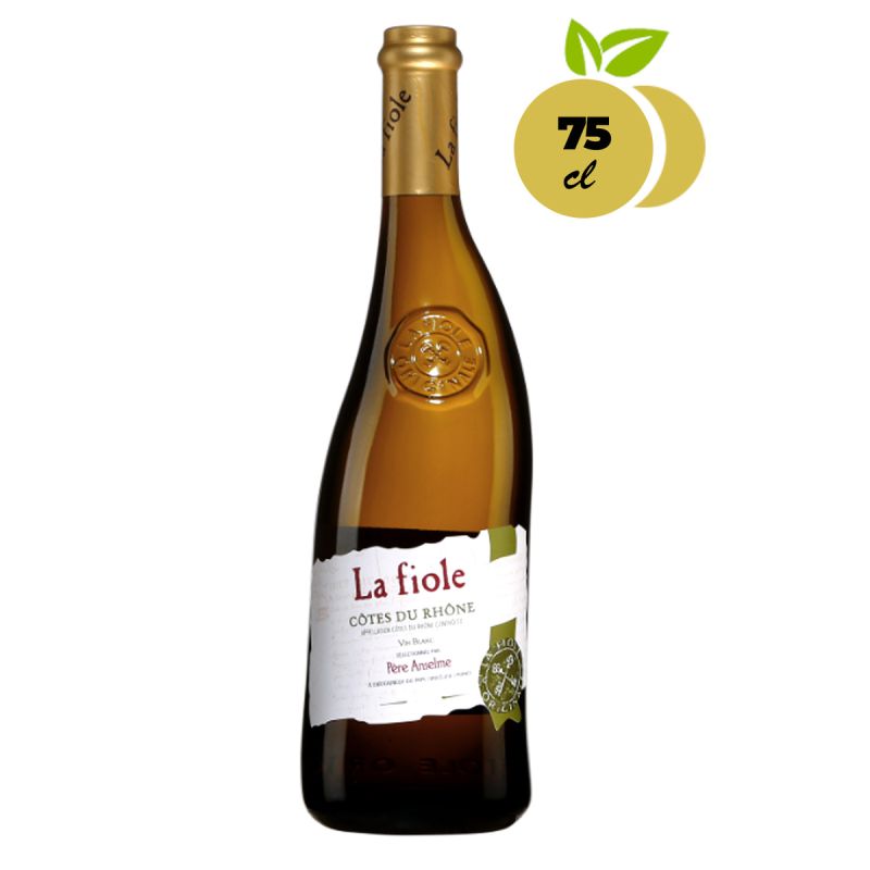 Vin Blanc Cotes de Rhone La Fiole - 75cl | Glotelho Cameroun