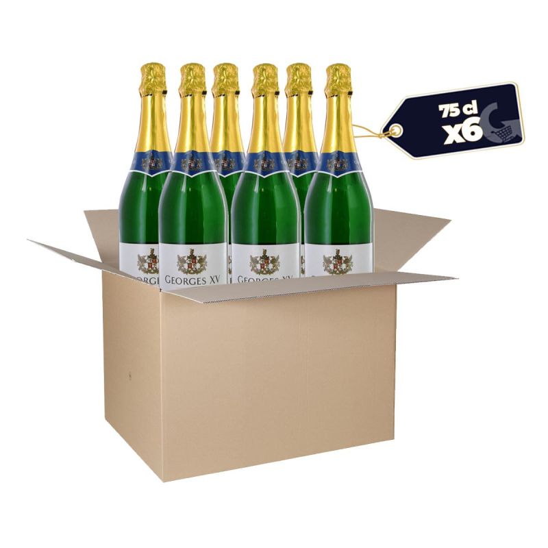 Vin Mousseux Georges XV Blanc - 75 cl | Glotelho Cameroun