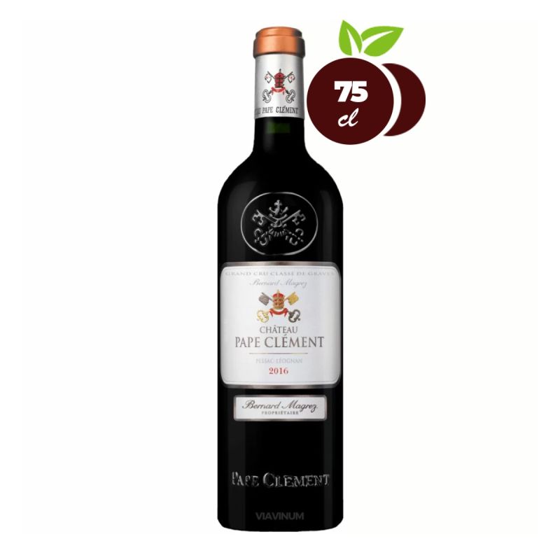 Vin rouge - Chateau le Pape Clément - Grand Cru - 75 Cl
