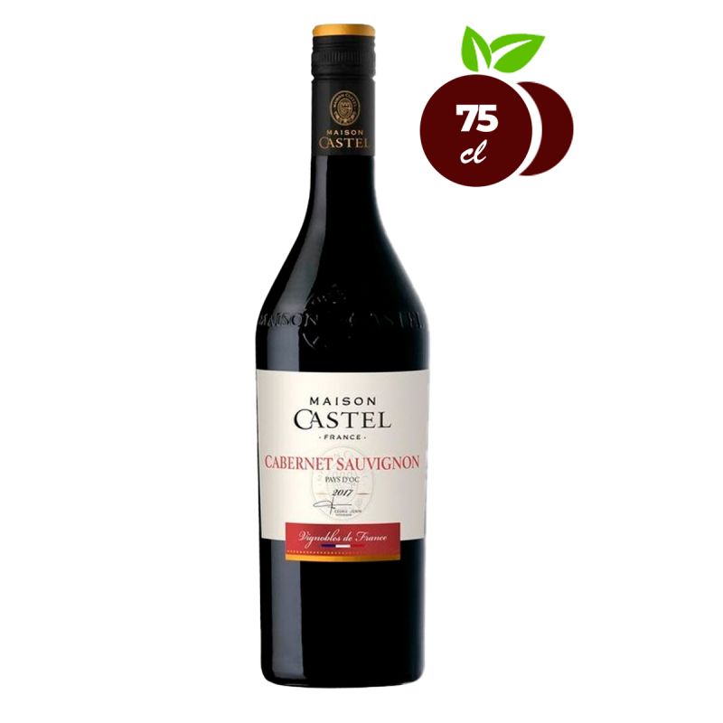  Vin Rouge - Maison CASTEL - CABERNET SAUVIGNON - 2017 - 75 CL