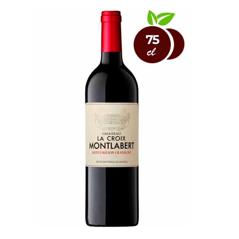 Vin Rouge Château La Croix Montlabert - Saint Emilion Grand Cru - 75 CL