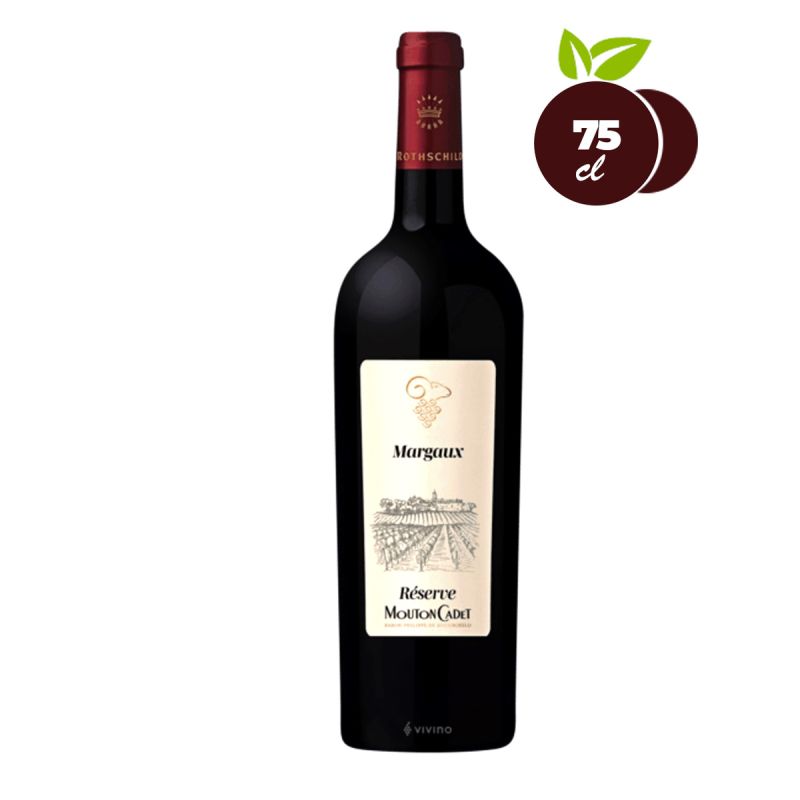 Vin Rouge Reserve Mouton Cadet Margaux - 75cl | Glotelho Cameroun