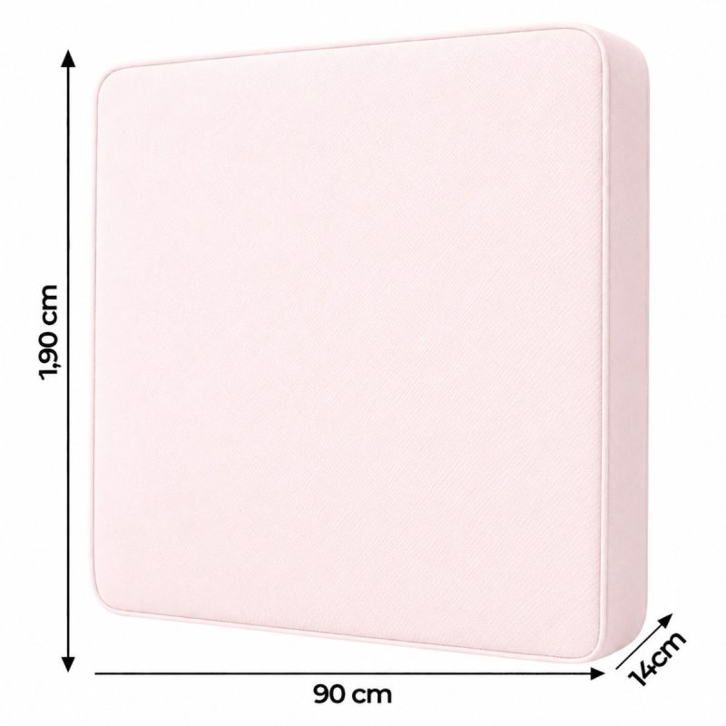 Matelas Ordinaire LUNA- 1 place - 90x190x14 cm - Très Confortable - Multicolore
