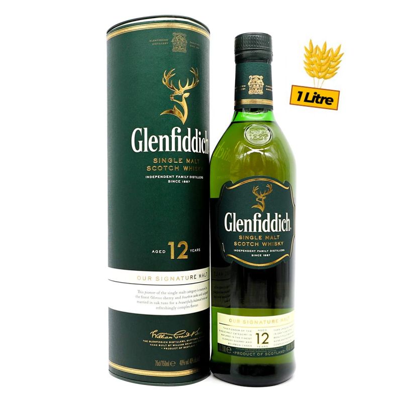 whisky - Glenfiddich Reserve 12ANS - 1L -  40%ALC|Glotelho Cameroun