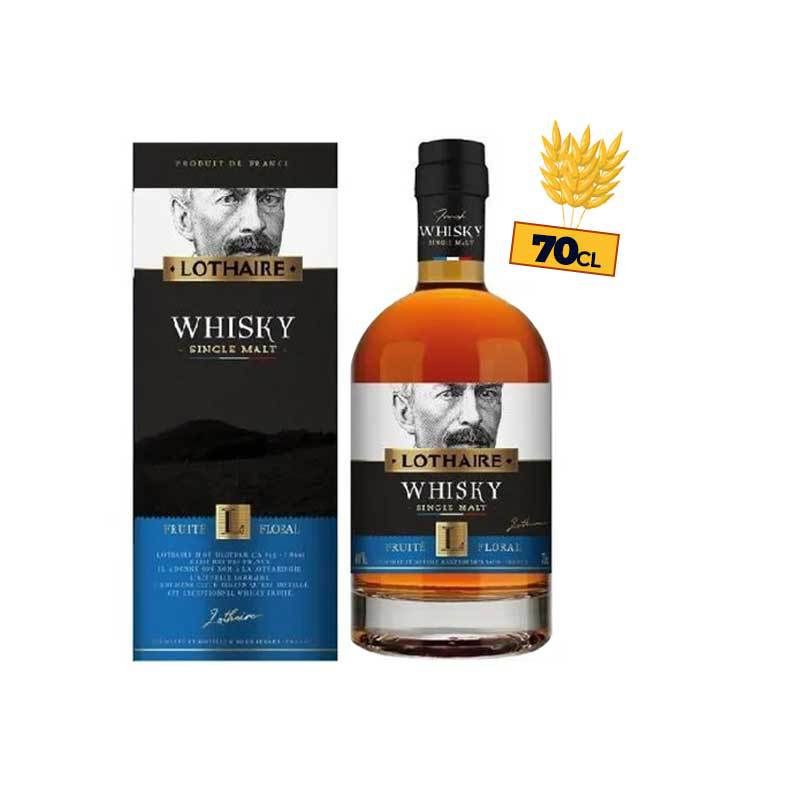 Whisky single malt Lothaire - Tourbé & Fumé - 40% d'alcool - 70cl  | Glotelho Cameroun