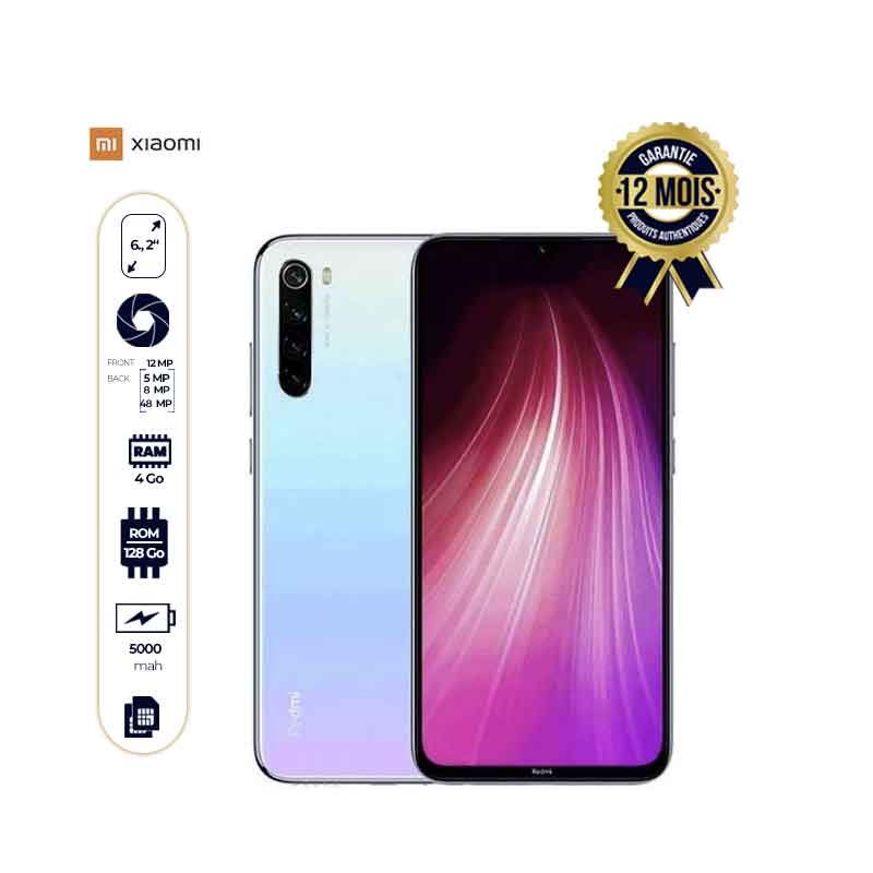 Xiaomi Redmi Note 8 prix en FCFA - Cameroun - 128Go/4Go | Glotelho Cameroun
