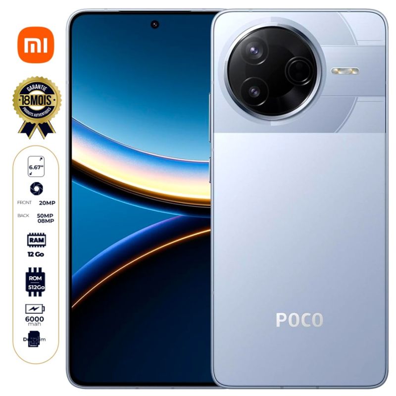 Xiaomi Poco F7 Pro avec 512 Go sur Glotelho
