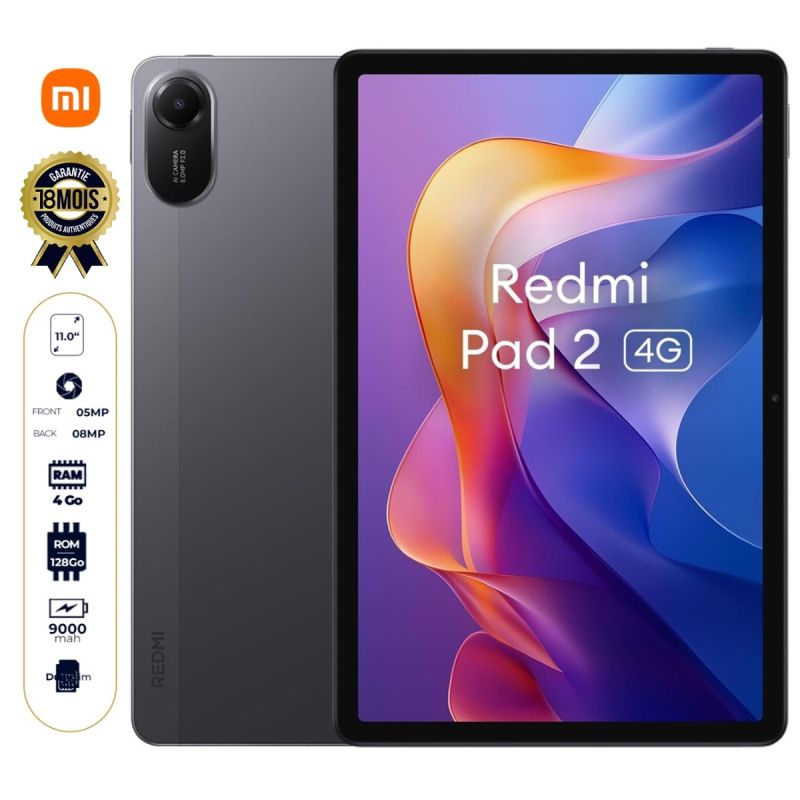 Xiaomi Redmi Pad 2 4G prix Cameroun