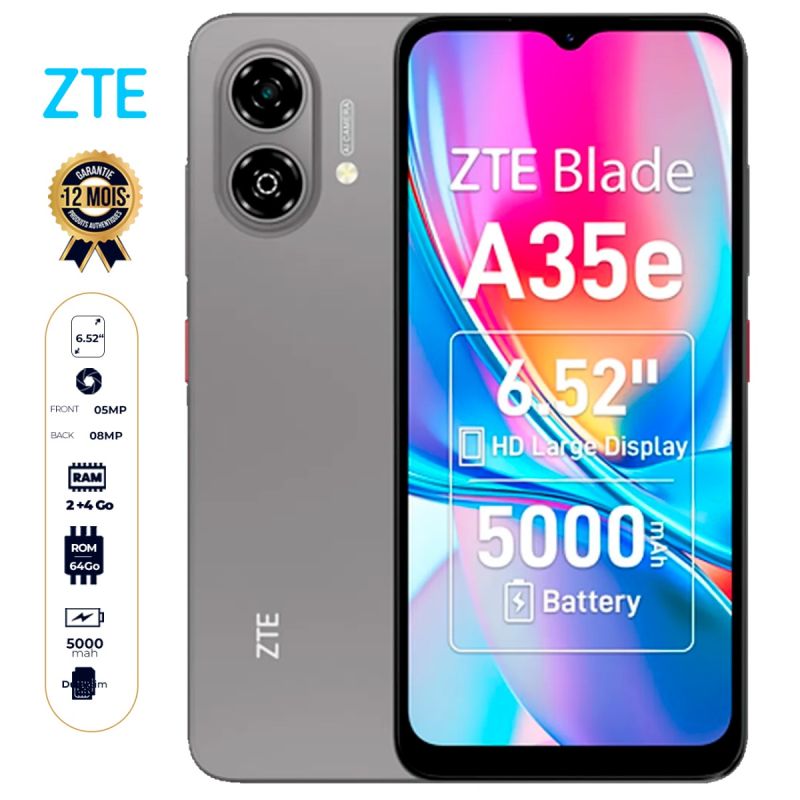ZTE Blade A35e  prix Cameroun