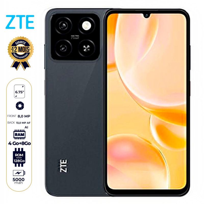ZTE BLADE A55 - 128Go en vente au meilleur prix sur Glotelho Cameroun