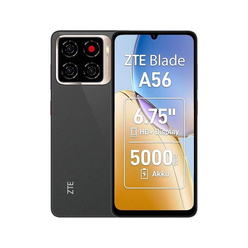 ZTE Blade A56 - Seconde main - 128 Go - 4Go + 8Go de RAM Extensible - 6.75 