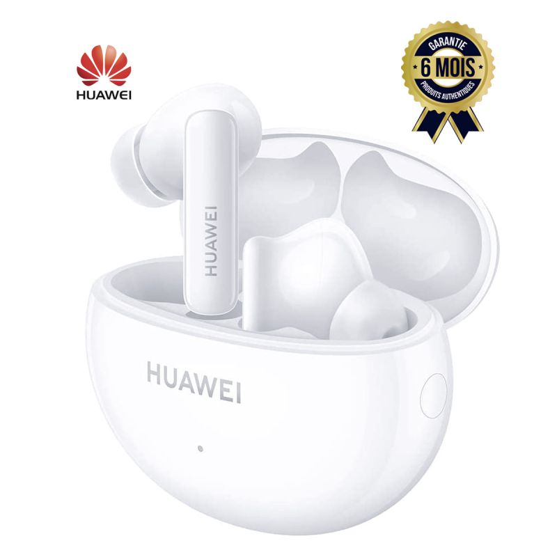 Ecouteurs sans fil - Huawei freebuds 5i -  28 heures d'autonomie - Annulation active du bruit - IP54 - 06 Mois 