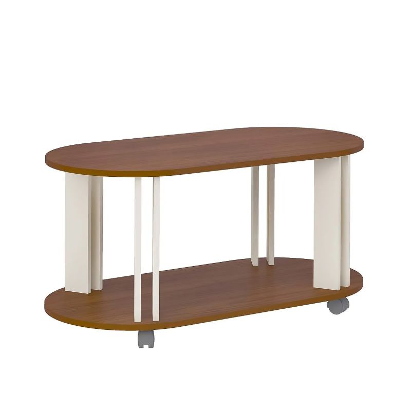  Table basse artely mundi - G-MUNDI/CEDAR- Cèdre et blanc cassé