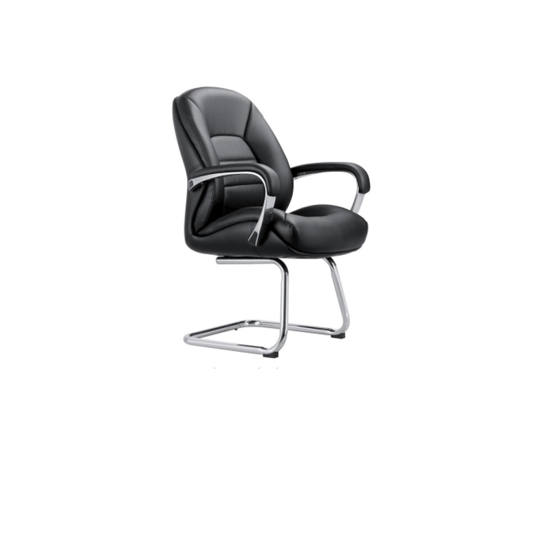 Chaise de Bureau en cuir - AMB231104 - Noir | Glotelho Cameroun