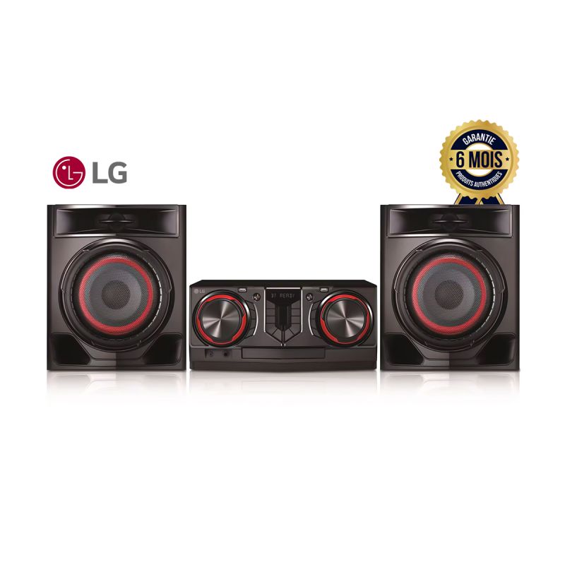 Woofer LG - Micro Chaîne Hi-Fi - X-BOOM - CJ44 - Bluetooth/ HDMI|Glotelho Cameroun