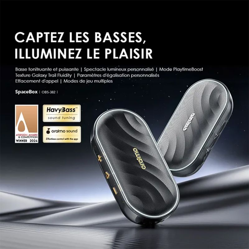 Mini baflle - ORAIMO SpaceBox OBS-382 au prix Cameroun