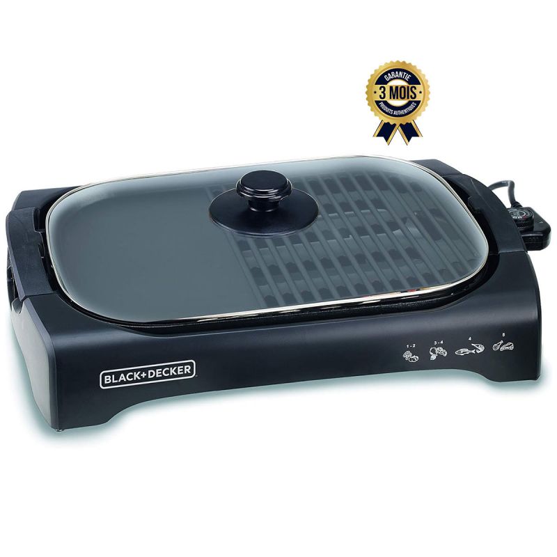 Barbecue Electrique - Black& Decker - 2200 watts  (Prix en fcfa) | Glotelho Cameroun