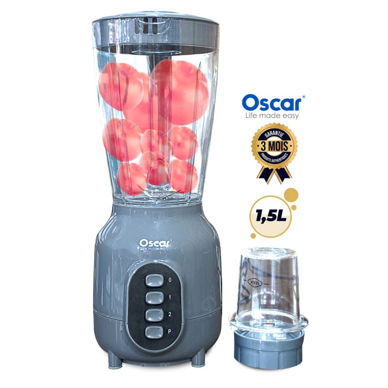 Blendeur - Mixeur OSCAR - Protection contre la surchauffe - OSC-25PP-B au prix Cameroun
