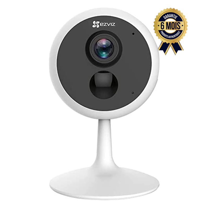 Caméra de surveillance domestique WiFi Prix en fcfa - Ezviz C1C-B - 1080p - Vision nocturne 12 m - Conversation bidirectionnelle - Objectif grand angle - Alerte Sonore - Mode Veille| Glotelho Cameroun