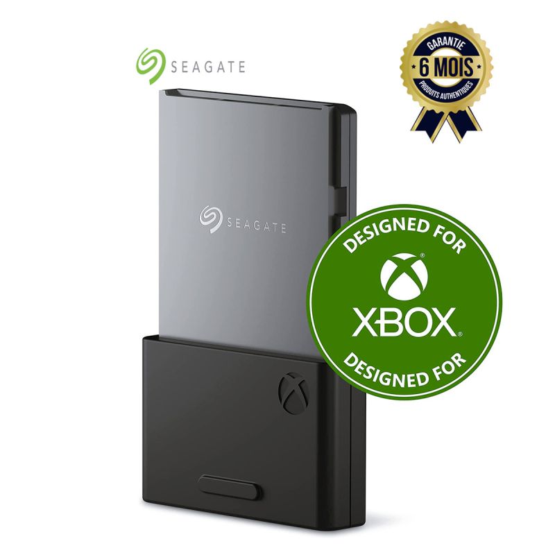 Carte d'extension de stockage Seagate pour Xbox Series X|S - 1 To Solid State Drive - Nvme Expansion Ssd pour Xbox Series X|S ( livré entre 14 et 18 jours )