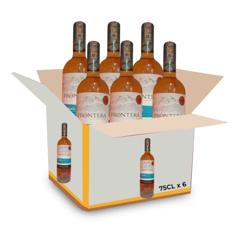 Carton de 6 bouteilles de vin blanc Frontera Moscato - 75CL prix Cameroun