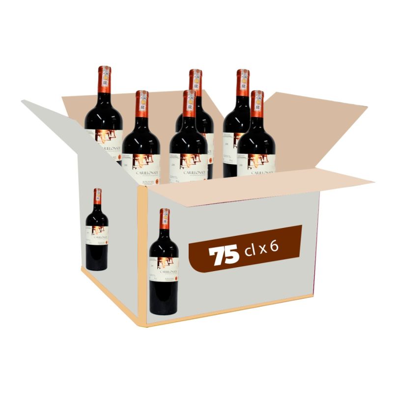 Carton de 6 Bouteilles de Vin Carillonade Bordeaux 2021 75 CL - prix Cameroun