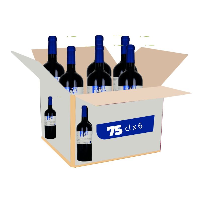 Carton de 6 Bouteilles de Vin Rouge Carillonade Cabernet Sauvignon 75 cl - prix Cameroun