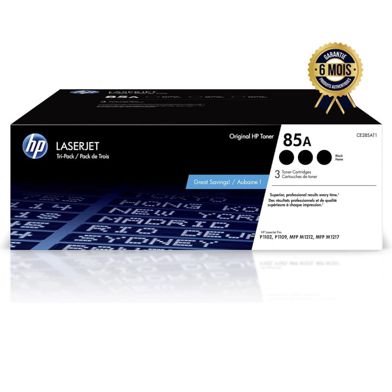 Cartouche de Toner Noir d'origine HP - prix Cameroun