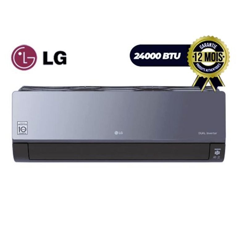 Climatiseur LG ARTCOOL - Inverter Compressor - 24000 BTU - 3 Cv -12 mois  |Glotelho. Cameroun