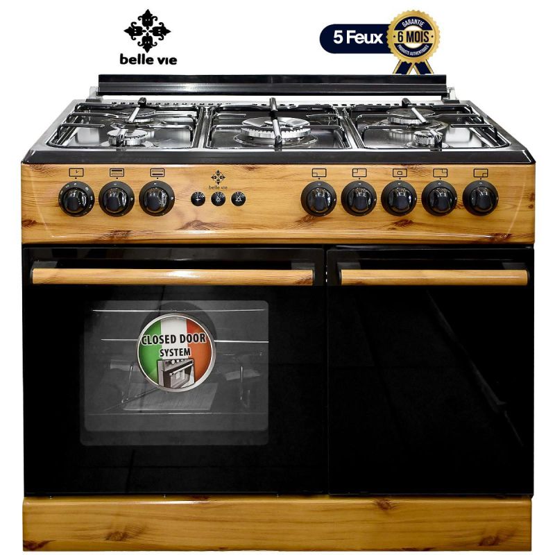 Cuisinière à Gaz Belle Vie 5 feux prix en fcfa chez Glotelho Cameroun