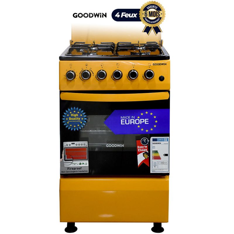 Cuisinière GOODWIN - 4 Feux - 50 x 55 cm prix Cameroun en fcfa chez Glotelho