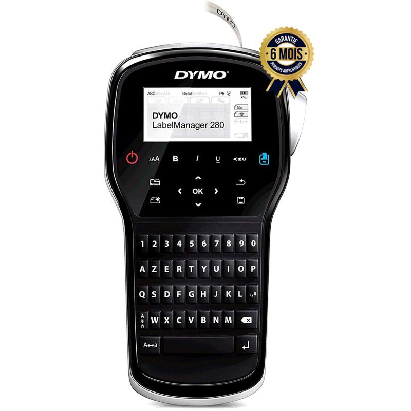 Étiqueteuse rechargeable prix en fcfa - DYMO LabelManager 280 - Garantie 6 Mois| Glotelho Cameroun