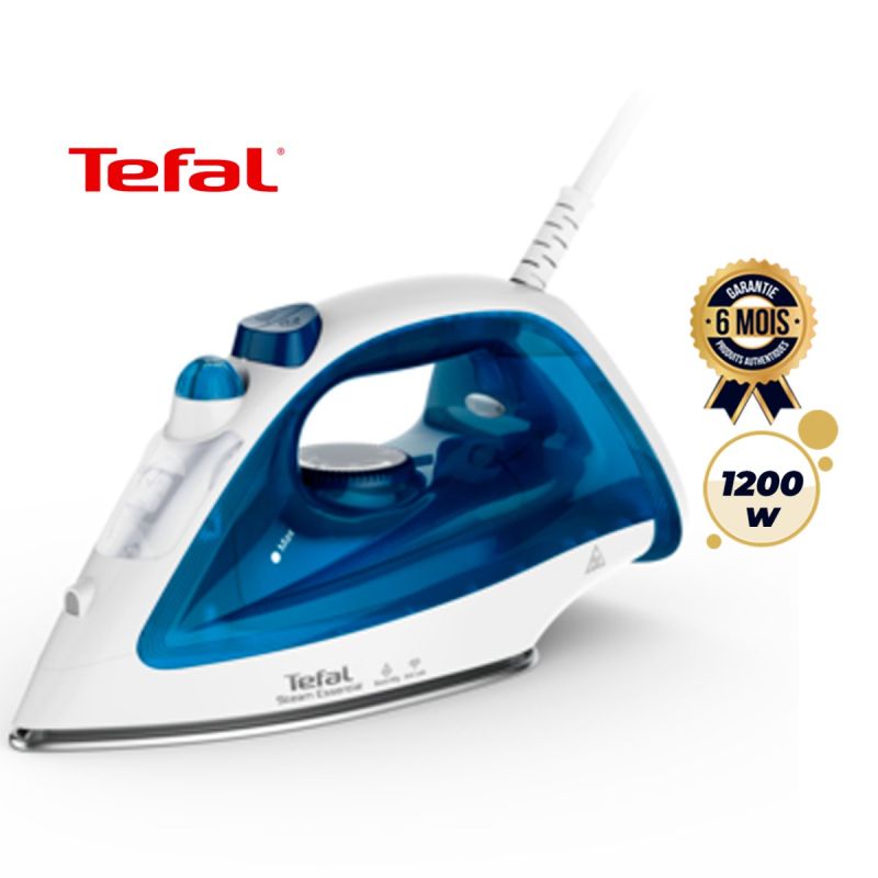 Fer à vapeur antiadhésif Steam Essentiel - TEFAL -  prix Cameroun