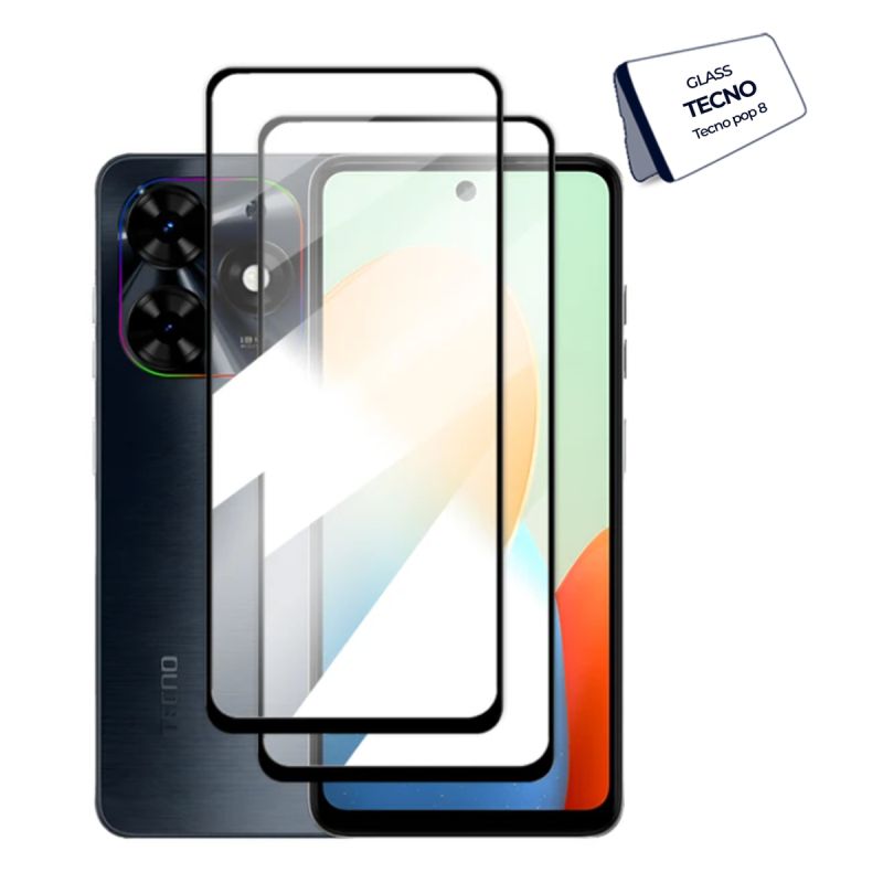 Glass de protection pour Tecno Pop 8 prix Cameroun