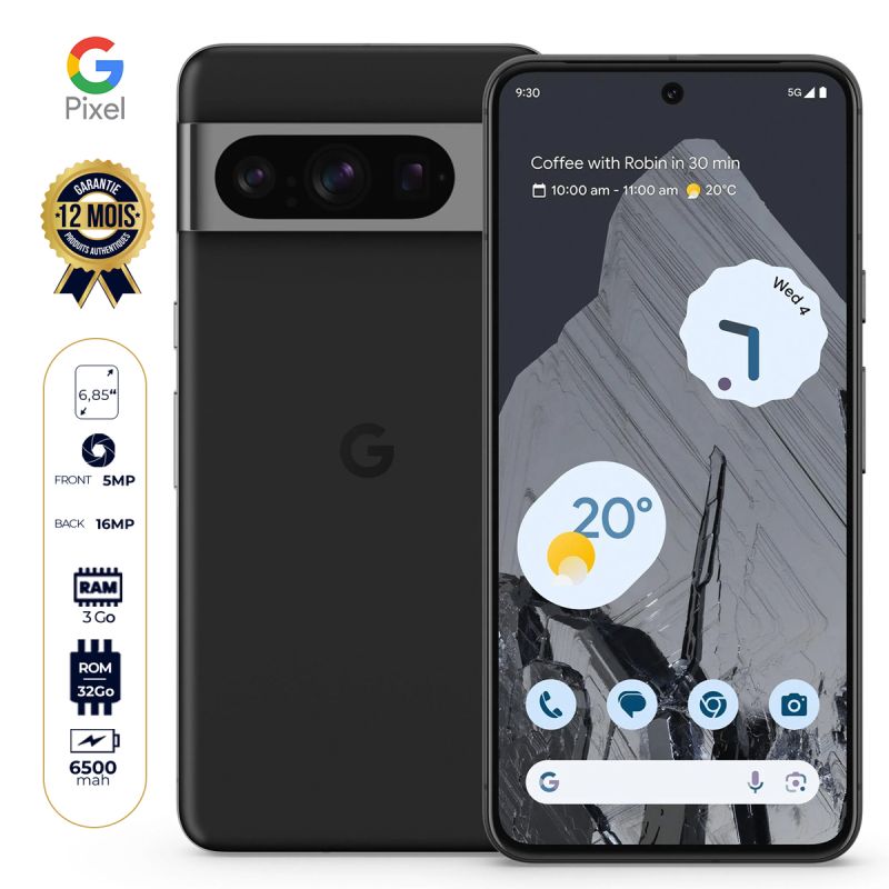 Smartphone Google Pixel 8 Pro 5G prix Cameroun