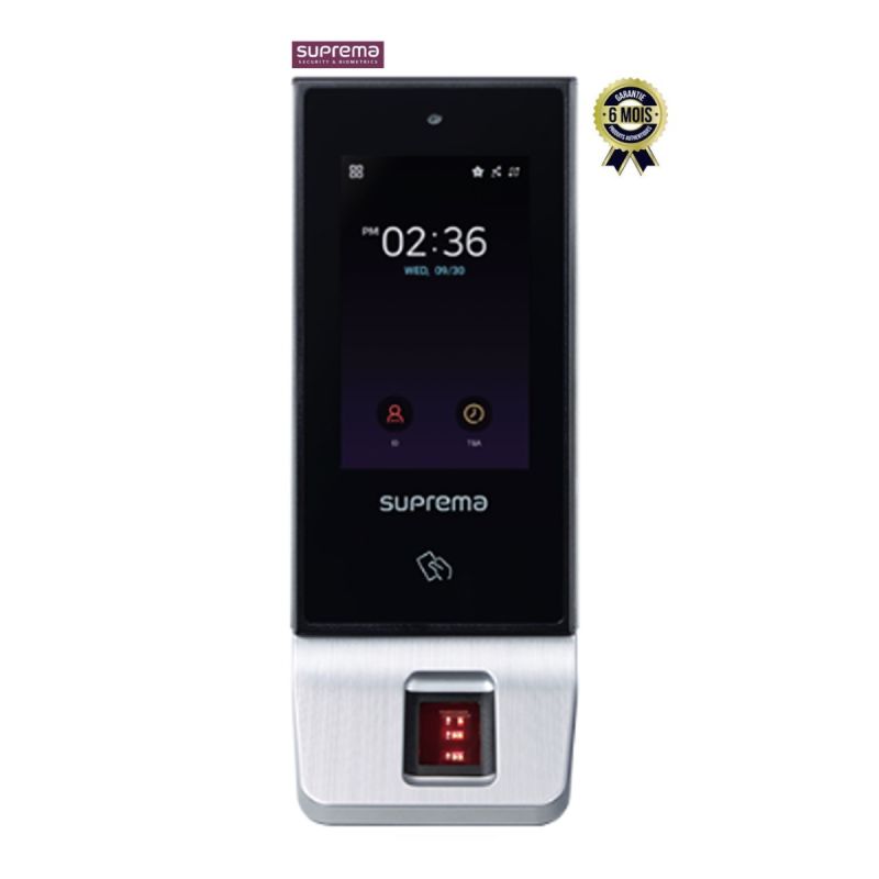 Lecteur de carte RF Suprema X-Station 2 (XS2-ODPB) - Mobile Access/QR Code  |Glotelho Cameroun