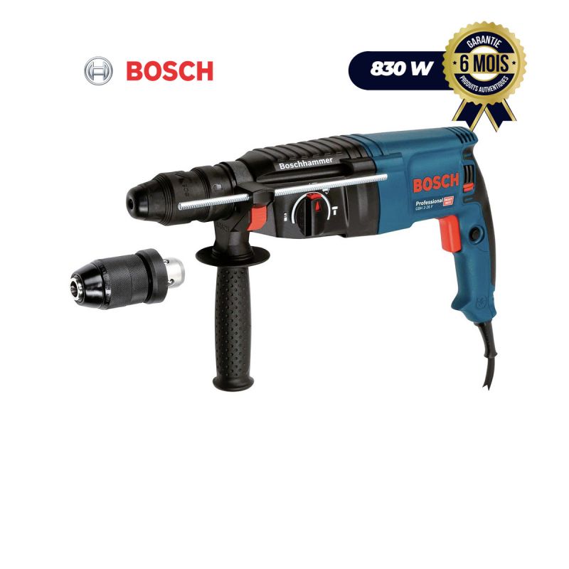 Marteau Perforateur prix en fcfa - Bosch GBH 2-26 F - Marteau professionnel - Moteur puissant 8800 W - 2,7 J - 0-4 000 tr/min| Glotelho Cameroun