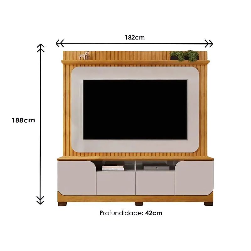 Meuble TV VOGUE - Pour téléviseur jusqu'à 65 pouces au prix Cameroun