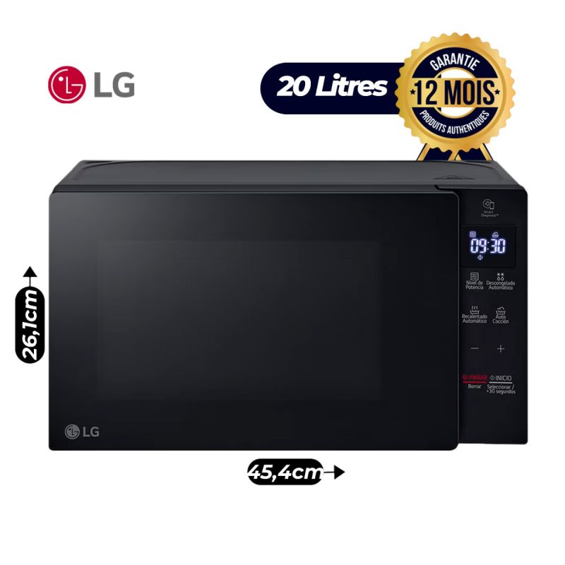 Micro-ondes Intelligent - LG 20 Litres prix Cameroun