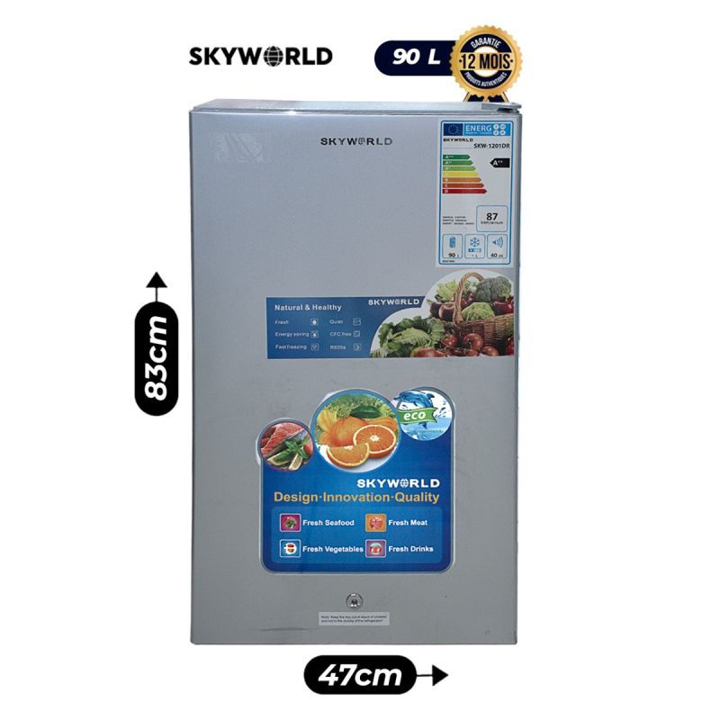Mini Réfrigérateur - SKYWORLD - 90 Litres chez Glotelho