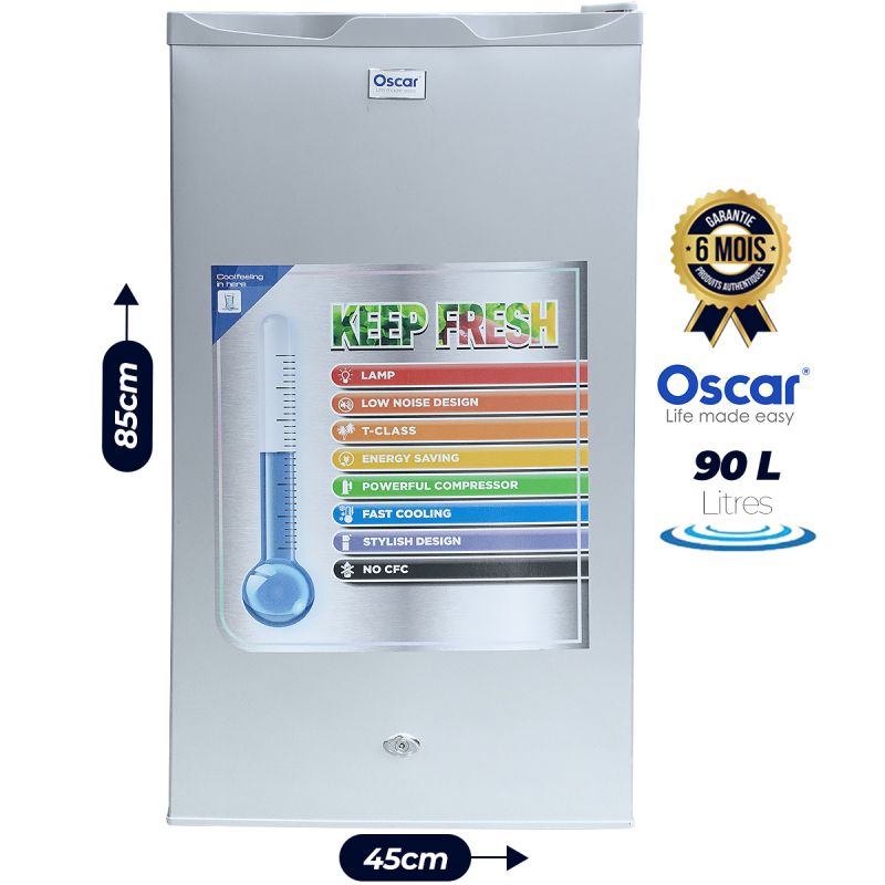 Mini réfrigérateur Oscar 90 litres - prix Cameroun