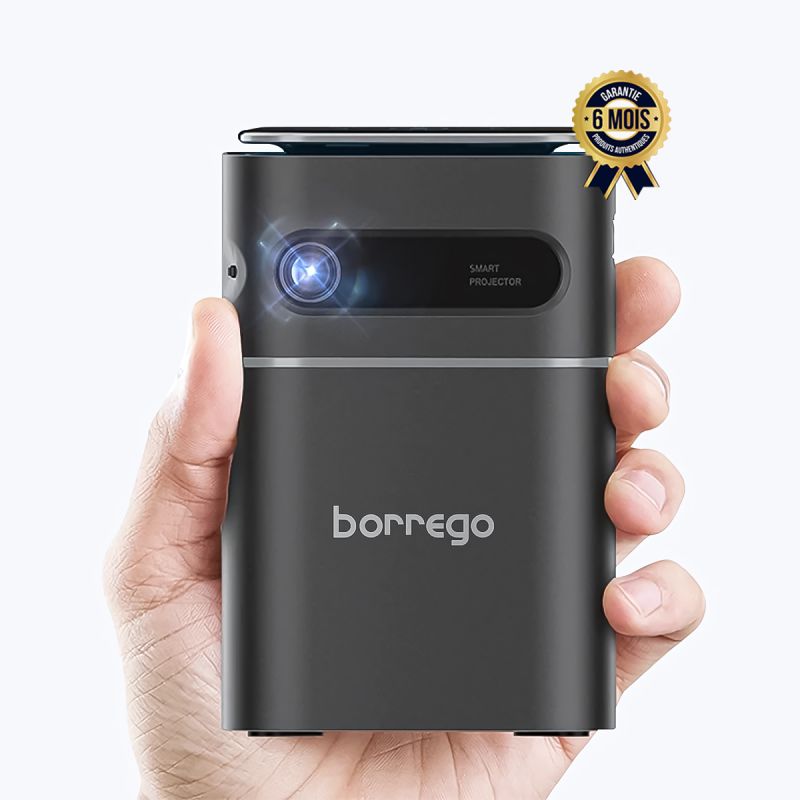 Mini vidéoprojecteur prix en fcfa - Borrego BP19 - 100 ANSI Lumens - 10 à 100 pouces| Glotelho Cameroun