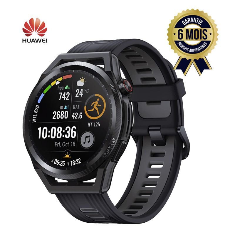 Smartwatch - Huawei watch GT Runer - Montre sport intelligente - 1.43'' - 4Go de ROM -  5ATM -  46 mm  (Prix en fcfa) | Glotelho Cameroun