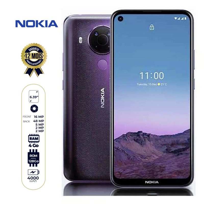 Nokia 5.4 - Smartphone 4G-LTE Dual SIM - 6.39