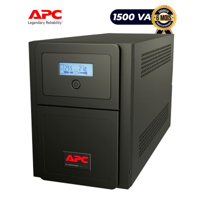 Onduleur APC prix en fcfa SMV1500AI - Easy UPS SMV - 1500VA / 1050 W - Prise Schuko - 230V| Glotelho Cameroun