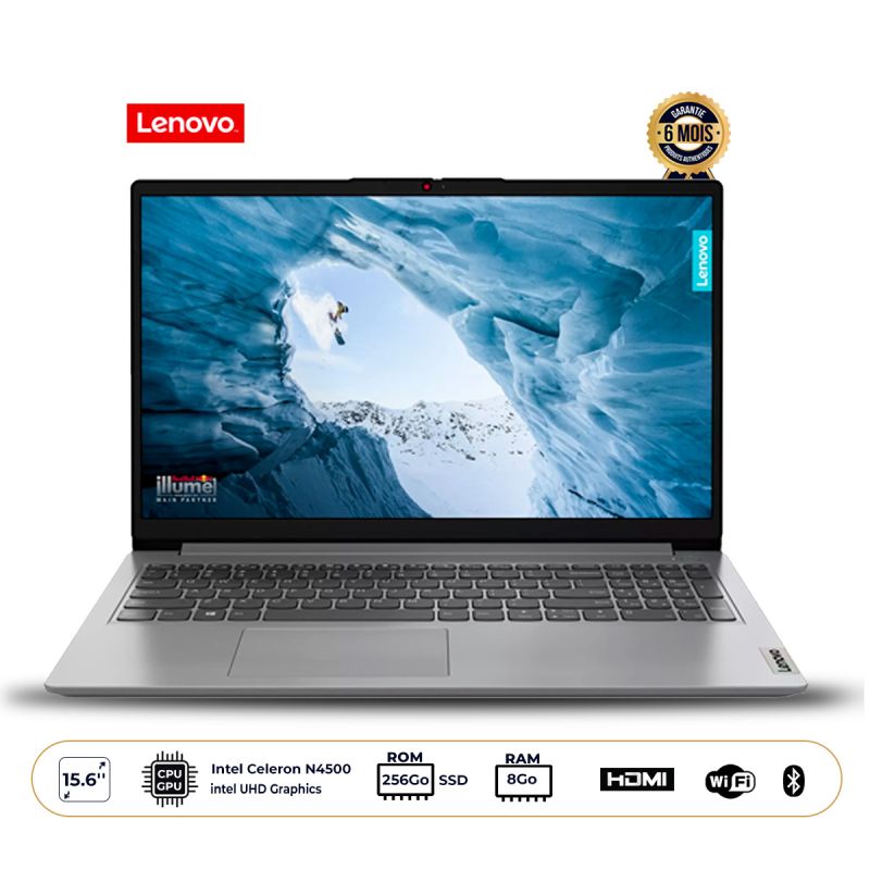 Ordinateur Portable - Lenovo Ideapad 1 15IJL7 au prix Cameroun